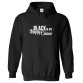 Black Is My Happy Colour Unisex Classic Kids and Adults Pullover Hooded Sweatshirt